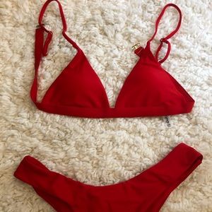 Adorable Red Bikini